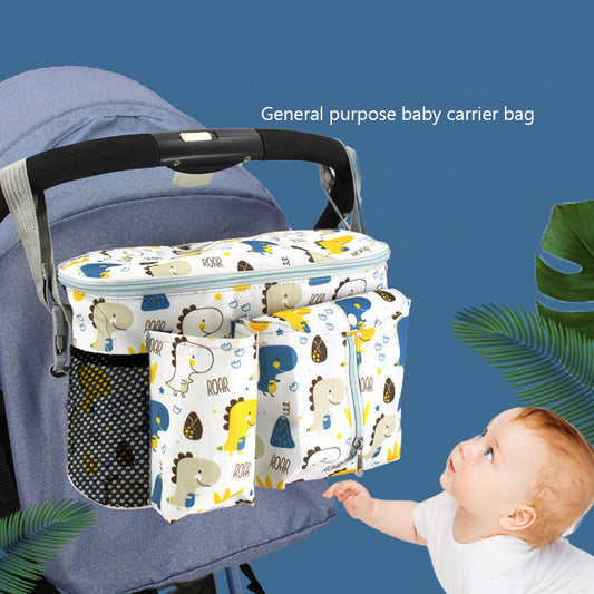 Baby Stroller Organizer Newborn Trolley Storage Bag Adjustable