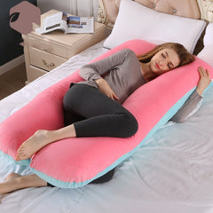 U-shaped Cotton Pregnant Women Pillow And Cushion Waist Pillow