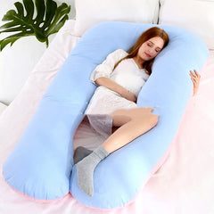 U-shaped Cotton Pregnant Women Pillow And Cushion Waist Pillow