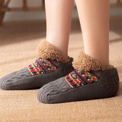 Indoor Home Floor Socks Fall And Winter Warm Non-slip Carpet Socks For Men And Women