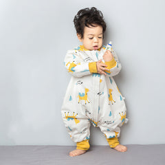 Baby Sleeping Bag Thickened Pure Cotton Air-conditioning Anti-kick Quilt