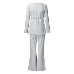 Nursing pajamas for pregnant women