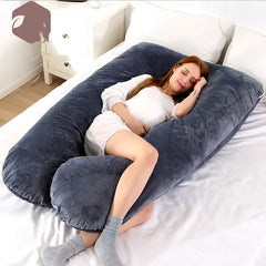 U-shaped Cotton Pregnant Women Pillow And Cushion Waist Pillow