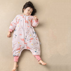 Baby Sleeping Bag Thickened Pure Cotton Air-conditioning Anti-kick Quilt