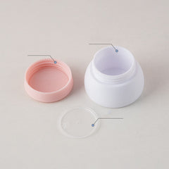 PP Double Cream Box Baby Mask Lotion Bottle Cream Jar