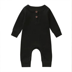 New Baby Jumpsuit Sunken Stripe Trousers Romper Western Style