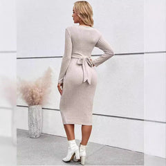 Long Sleeve Pregnant Women Dress