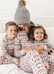 Christmas Pajamas Family Matching New Year Father Mother Kids Baby Look Clothes Set